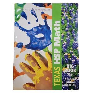 23x18 XXL Circle Time Kids Book - Texas HSP Math